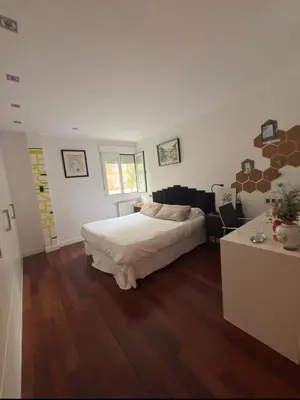 Cama o camas de una habitación en La casa de los buenos días