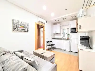 Una cocina o zona de cocina en BM9 Piso 1 dormitorio Chamberi