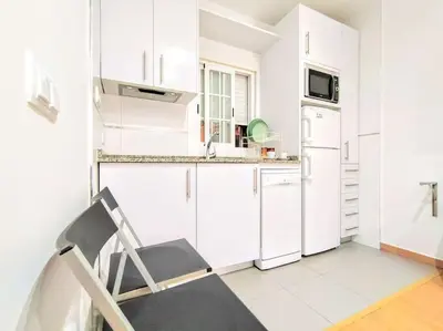 Una cocina o zona de cocina en BM9 Piso 1 dormitorio Chamberi