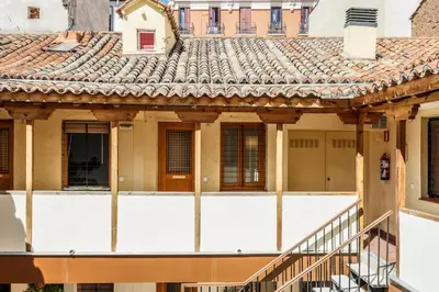 Un balcón o terraza de Charming Central Madrid Loft