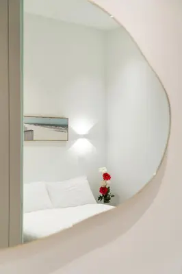 Cama o camas de una habitación en Flat in Chamberí with direct entrance BG