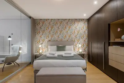 Cama o camas de una habitación en Waou Atocha IV - Alquiler Corta Duración