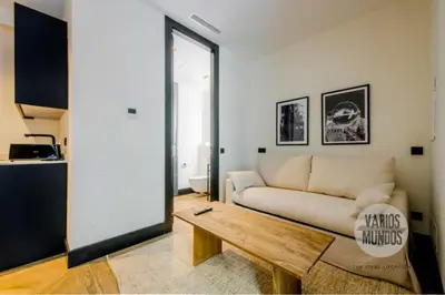 Una cocina o zona de cocina en Encanto Madrileño para 2, vive en Calle del Aguila E3