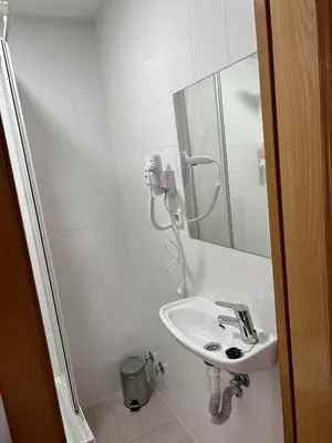 Un baño de Hostal Flat55Madrid