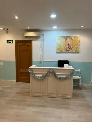 El vestíbulo o zona de recepción de Hostal Flat55Madrid