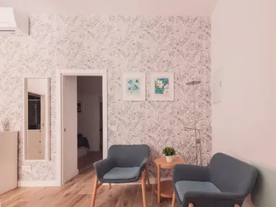 Zona de estar de Apartamento el Rastro, Centro
