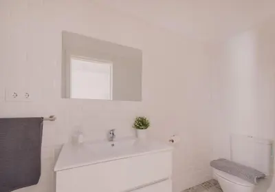 Un baño de Apartamento el Rastro, Centro