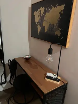 Una televisión o centro de entretenimiento en Room SestoA