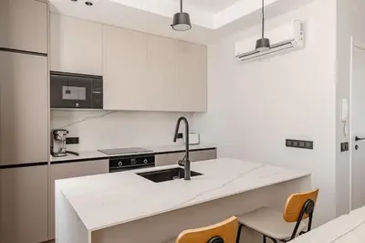 Una cocina o zona de cocina en Chueca IV calle Escorial 2BR 2BH