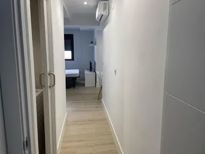 Cama o camas de una habitación en S2 Apartamento nuevo, Madrid
