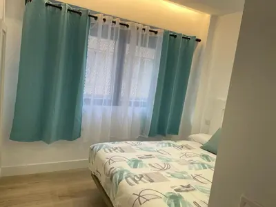 Cama o camas de una habitación en S2 Apartamento nuevo, Madrid