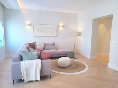 Zona de estar de Stunning 8 pax apartment close to Puerta del Sol - Alcalá