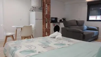 Zona de estar de S3 Apartamento nuevo, Madrid