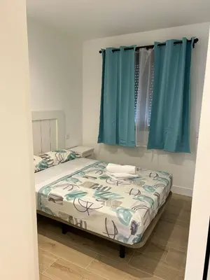Cama o camas de una habitación en S6 Apartamento nuevo, Madrid