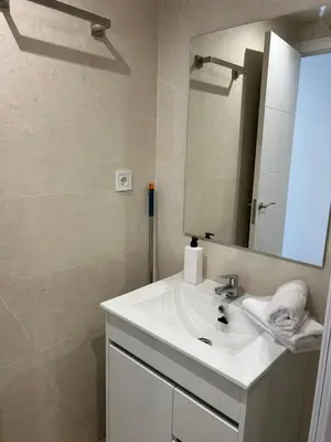 Un baño de S6 Apartamento nuevo, Madrid