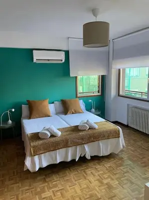Cama o camas de una habitación en Apartamento Zona Chamberí