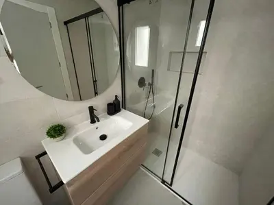 Un baño de Apartamento Plaza Mayor