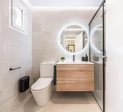 Un baño de Apartamento Plaza Mayor