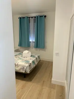 Cama o camas de una habitación en S8 Ático nuevo, Madrid