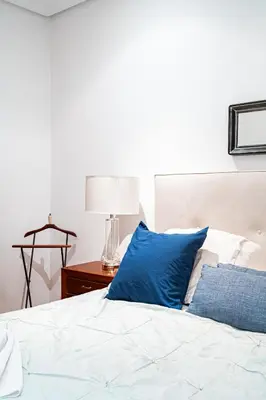 Cama o camas de una habitación en Los Preciados de Callao