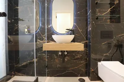Un baño de Apartamentos orilla del Bernabéu