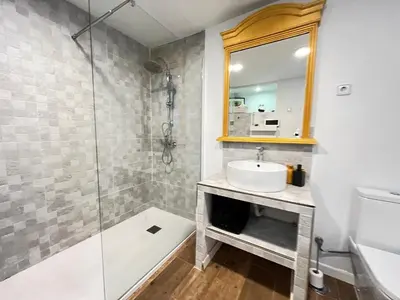 Un baño de Temporal Amarillo Duplex M Iz