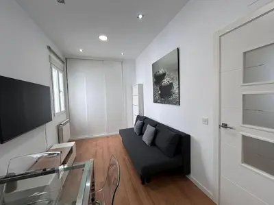 Zona de estar de Flat in the Barrio de Las Delicias, Madrid