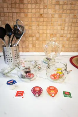 Bebidas en Encantador apartamento céntrico en Barrio Salamanca, junto a WiZink Center Movistar Arena y Plaza de Toros Las Ventas