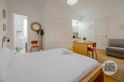 Cama o camas de una habitación en Rincón Literario para 2 en Las Letras, Ventura de la Vega