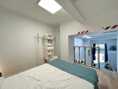 Cama o camas de una habitación en Temporal Gran Duplex M