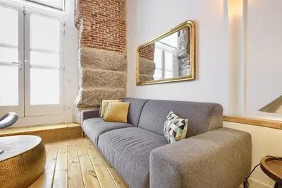 Zona de estar de Espectacular Apartamento Central