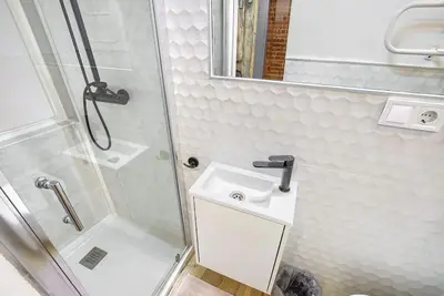 Un baño de Espectacular Apartamento Central
