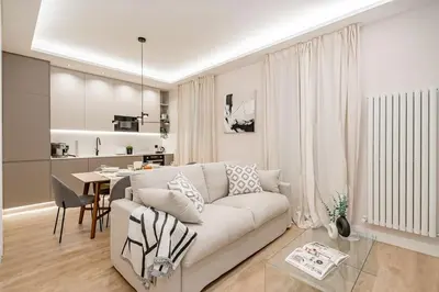 Una cocina o zona de cocina en Centro IX calle Caballero de Gracia 2BR 2BH
