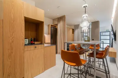 Una cocina o zona de cocina en Dobo Madrid Goya