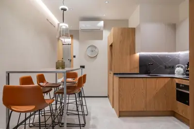 Una cocina o zona de cocina en Dobo Madrid Goya