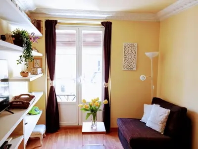 Zona de estar de Apartamento en el corazón de Madrid