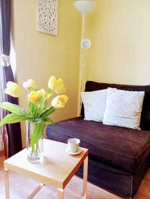 Zona de estar de Apartamento en el corazón de Madrid