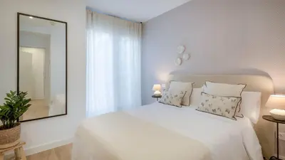 Cama o camas de una habitación en Alejandro Dumas Exclusive Living