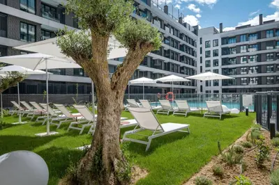 Jardín al aire libre en Alejandro Dumas Exclusive Living