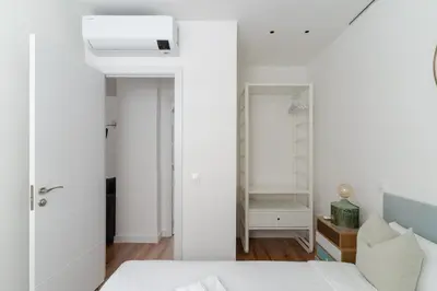 Cama o camas de una habitación en Modern Cozy-2bedrooms 1Bathroom-Delicias