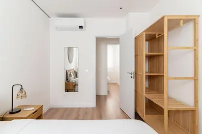 Cama o camas de una habitación en Modern Cozy-2bedrooms 1Bathroom-Delicias