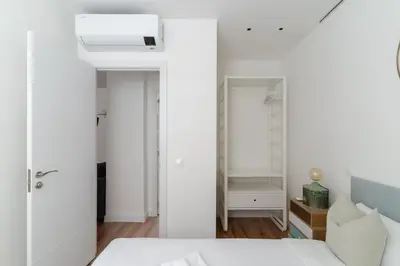 Cama o camas de una habitación en Modern Cozy-2bedrooms 1Bathroom-Delicias