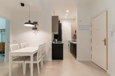 Una cocina o zona de cocina en Cozy and Modern-2Bedrooms 1Bathroom-Delicias