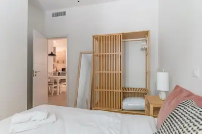Cama o camas de una habitación en Cozy and Modern-2Bedrooms 1Bathroom-Delicias