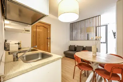 Plano de pequeno apartamento reformado en tirso de molina ALQUILER TEMPORAL