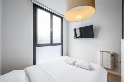Plano de pequeno apartamento reformado en tirso de molina ALQUILER TEMPORAL
