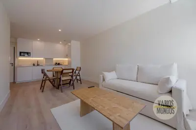 Una cocina o zona de cocina en Tu refugio para 4 en Malasaña, conoce San Bernardo 20