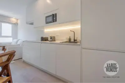 Una cocina o zona de cocina en Tu alojamiento para 6 en Malasaña ven a San Bernardo 20