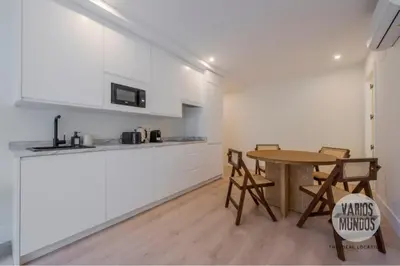 Una cocina o zona de cocina en Tu casa para 4 en Malasaña ven a San Bernardo 20
