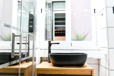 Un baño de For You Rentals Coqueto apartamento TEMPORAL de un dormitorio en Madrid ARV400